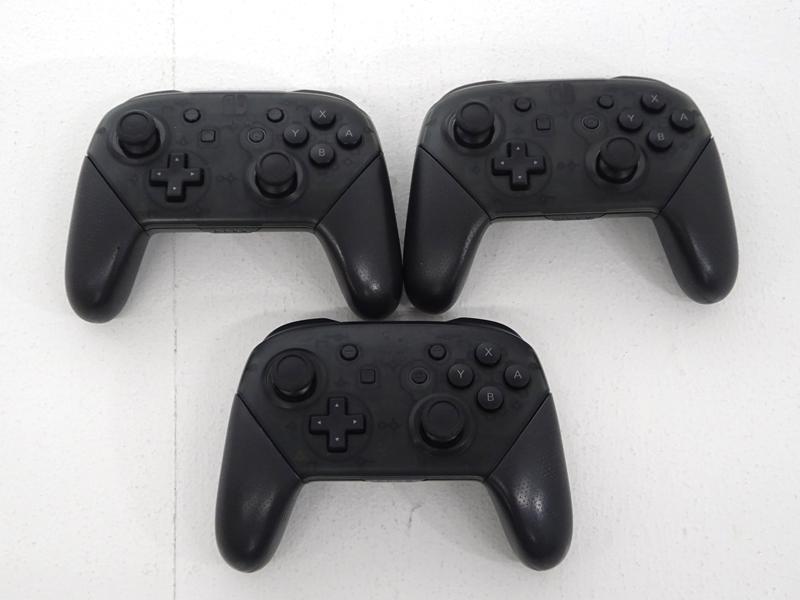 驚きの破格値，高品質 ☆中古☆Nintendo Switch Proコントローラー 3個