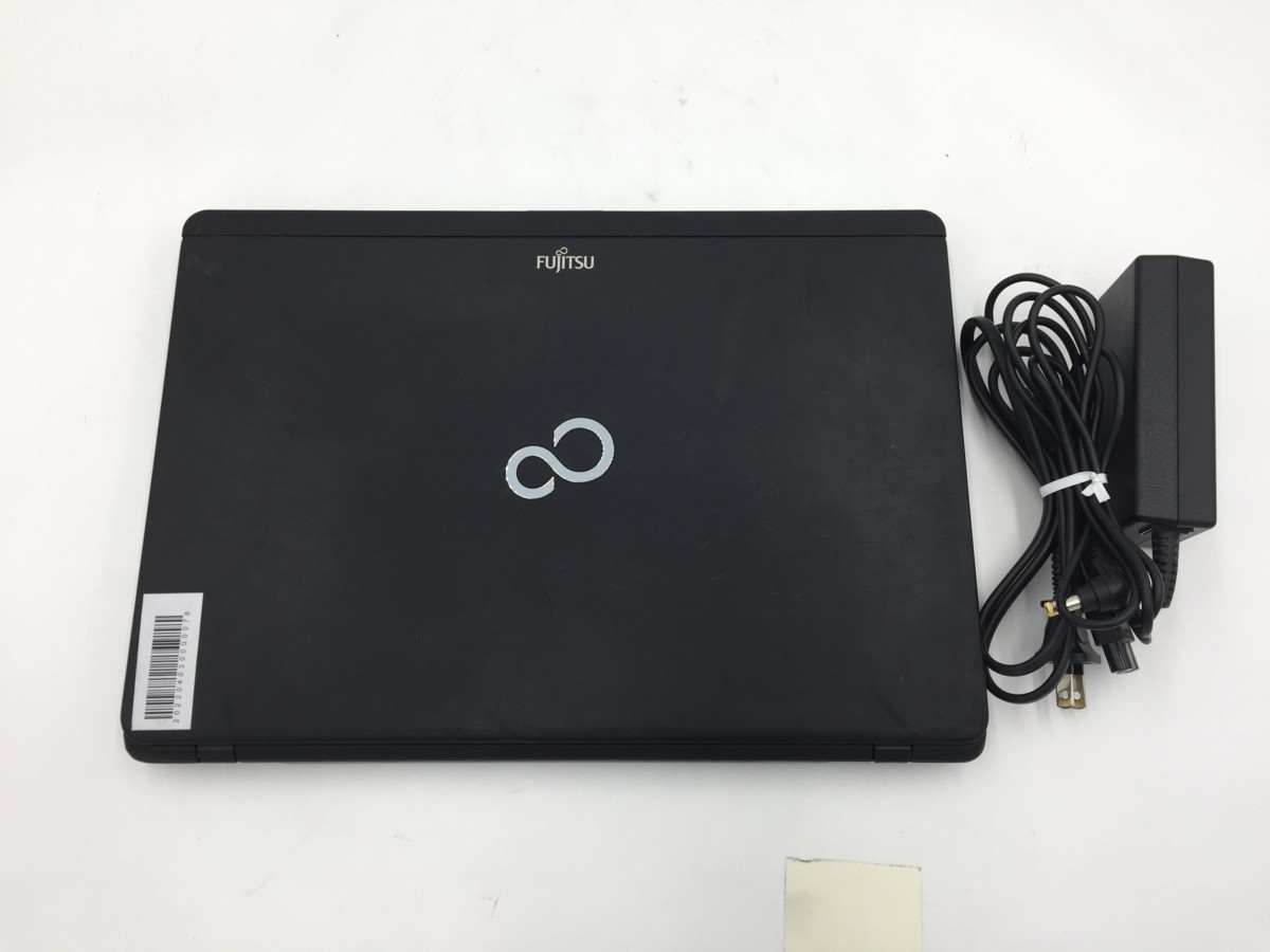♪▲【FUJITSU フジツウ】ノートPC/Core i5-2520M 第2世代/SSD 128GB FMVS76E Blanccoにて消去済 0511 22
