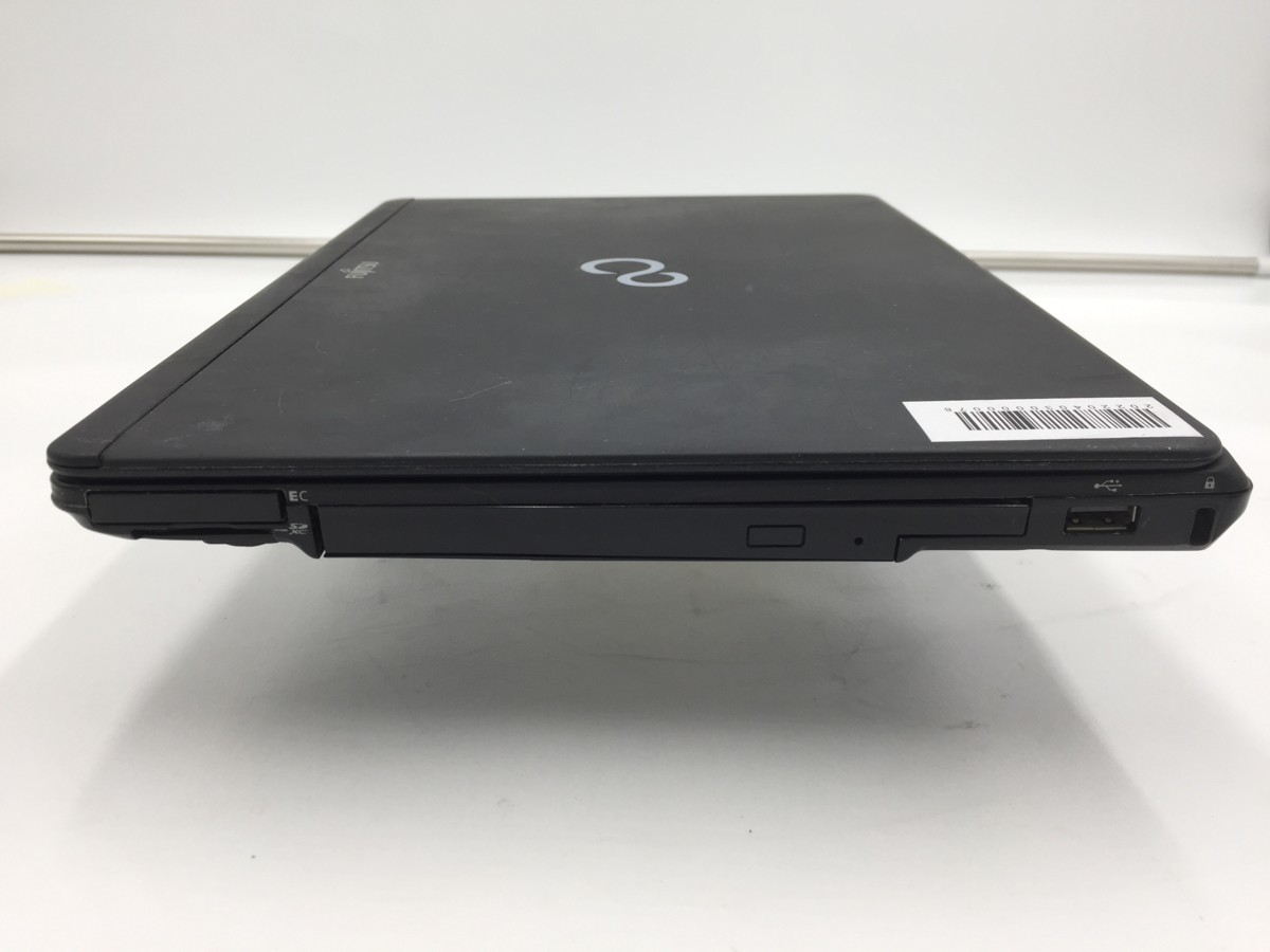 ♪▲【FUJITSU フジツウ】ノートPC/Core i5-2520M 第2世代/SSD 128GB FMVS76E Blanccoにて消去済 0511 22