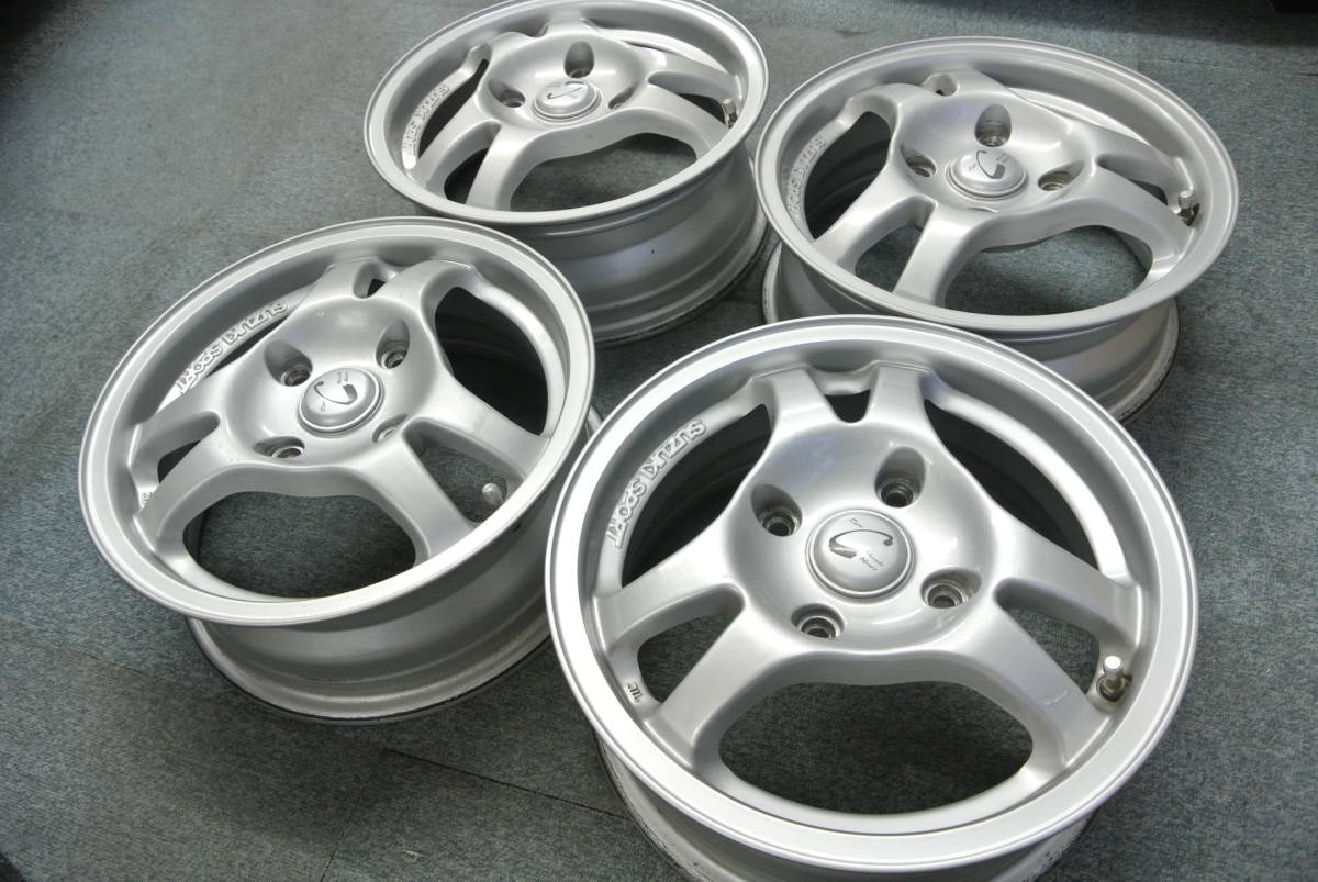 ☆カプチーノ☆ スズキスポーツtypeC 14インチ 5.5J off45 4本セット