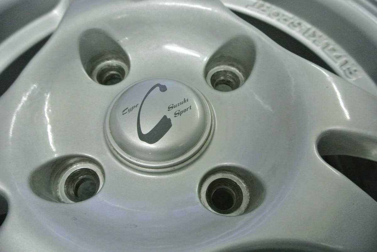 ☆カプチーノ☆ スズキスポーツtypeC 14インチ 5.5J off45 4本セット
