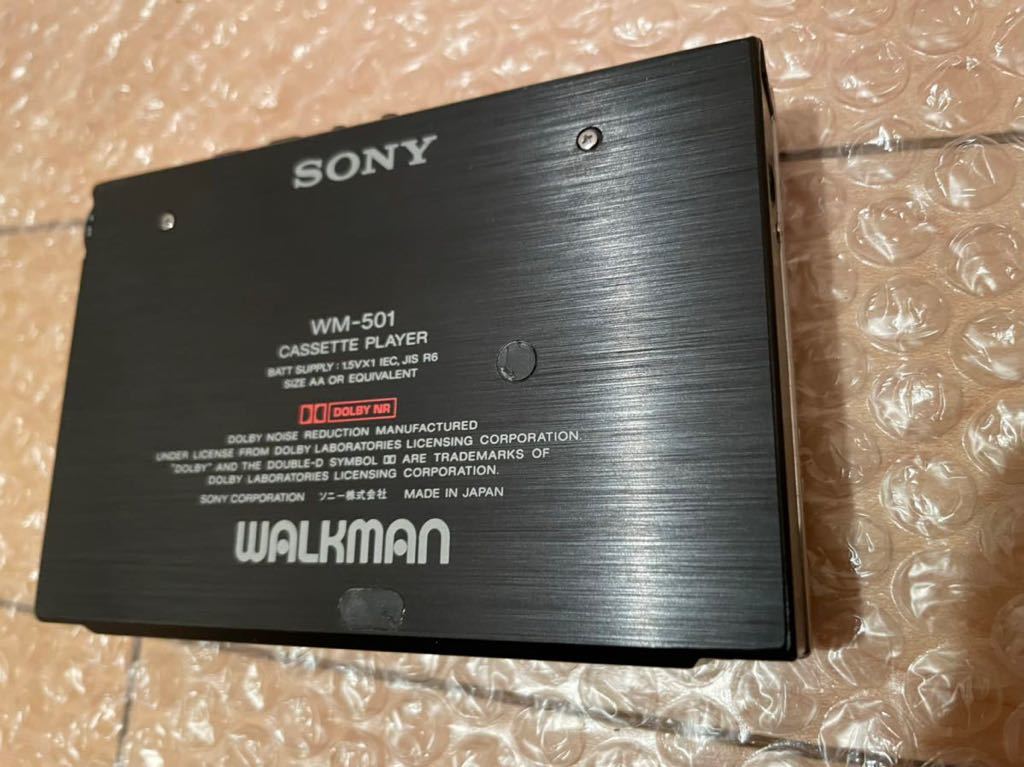 【得価，爆買い】 【ジャンク品】SONY WALKMAN WM-501 カセットプレーヤー 