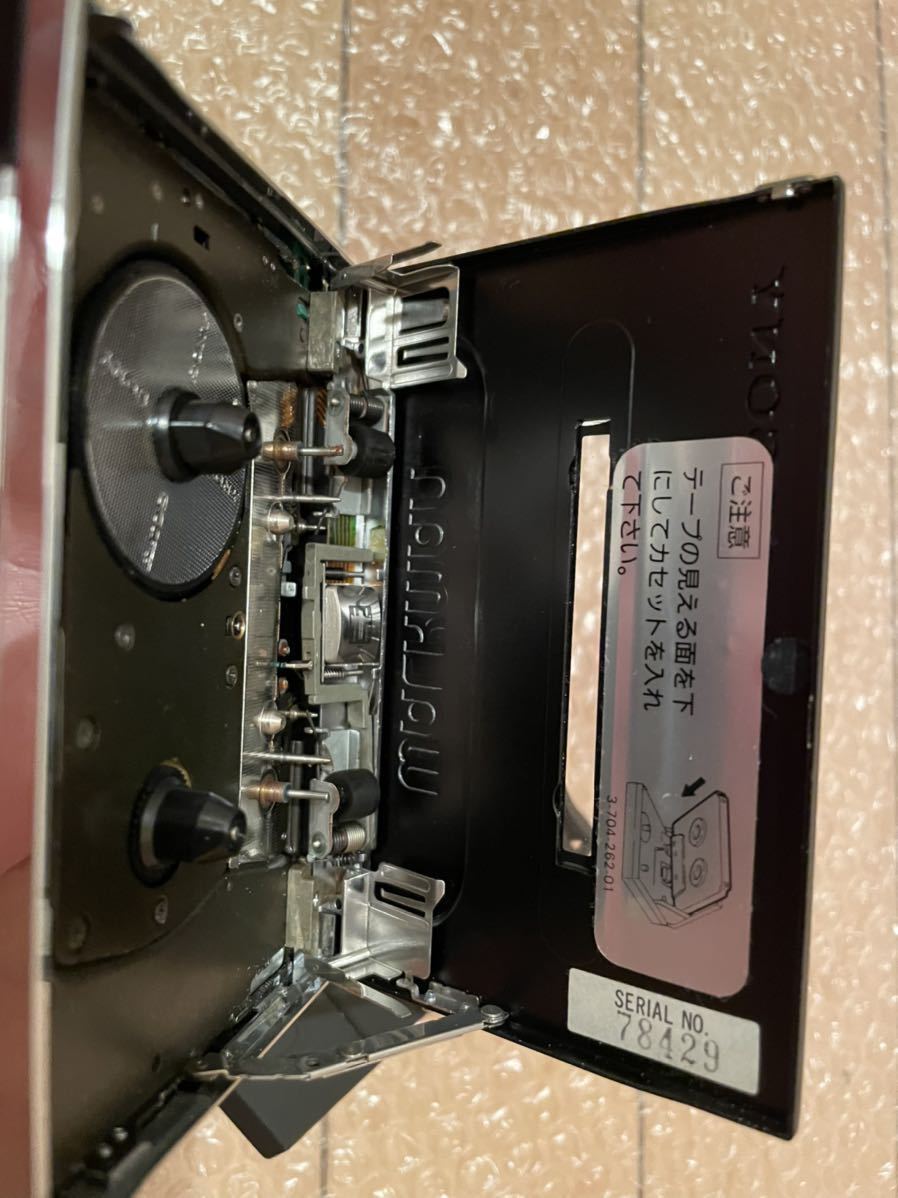 【得価，爆買い】 【ジャンク品】SONY WALKMAN WM-501 カセットプレーヤー 