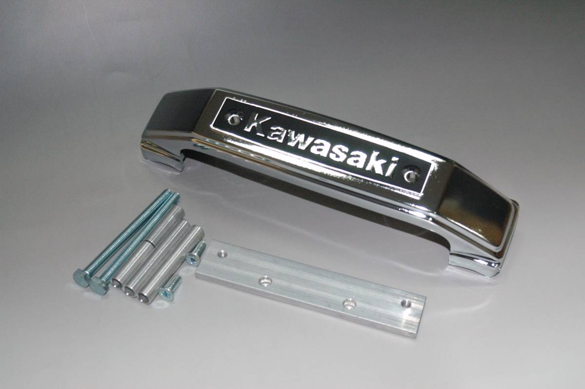 限定セール，100%新品 ゼファー４００ &chi; カワサキ フロントエンブレム 三叉カバー メッキ 取り付けステー付き(カワサキ用)｜売買されたオークション情報、yahooの商品情報をアーカイブ公開 - オークファン カワサキ用