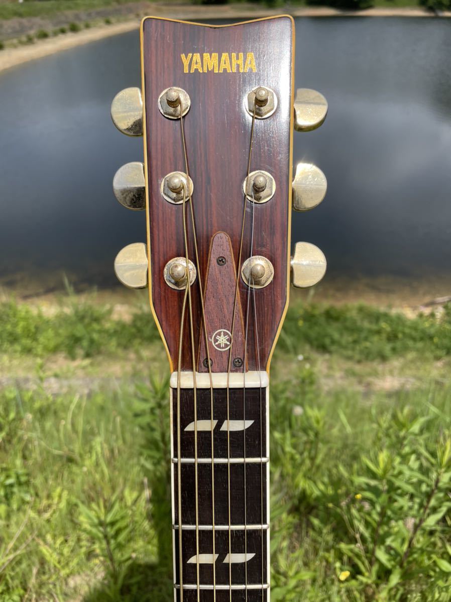 YAMAHA FG401W ハミングバード オレンジラベル 70年代YAMAHA FGの 
