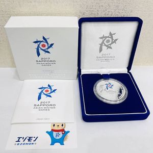 第8回アジア冬季競技大会記念 千円銀貨のYahoo!オークション(旧 