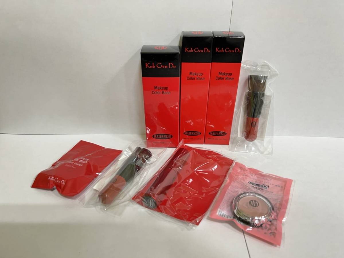 【お得，豊富な】 C-6524 1円 Koh Gen Do 江原道 化粧品セット おまとめ 化粧下地 チークカラー ブラシ マスカラ(セット)｜売買されたオークション情報、yahooの商品情報をアーカイブ公開 - オークファン セット