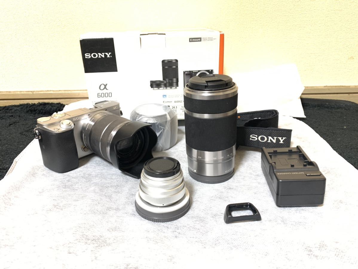 SONY ミラーレス一眼 レンズセットα6000 【公式通販】