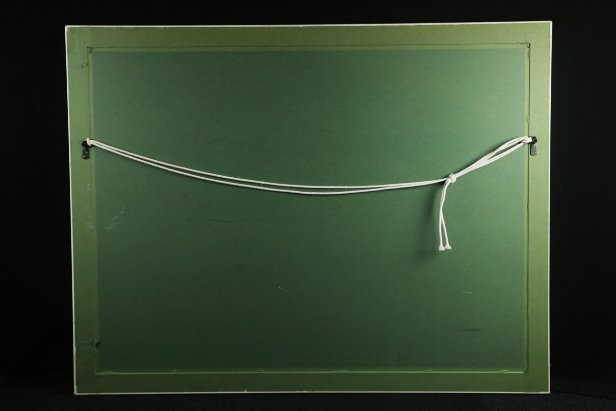 【真作】笹倉鉄平「湖水をながめながら」ジクレー 直筆サイン 保証書有 版画 絵画 真作】笹倉鉄平「湖水をながめながら」ジクレー 直筆サイン 保証書有