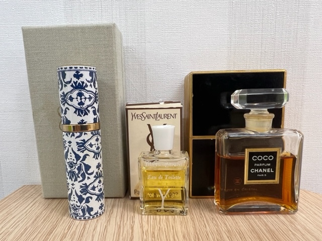 CHANEL N°5 、YSL、6点まとめ 長 香水 23点 おまとめ CHANEL YSL Nina Ricci など CHANEL ミニ香水