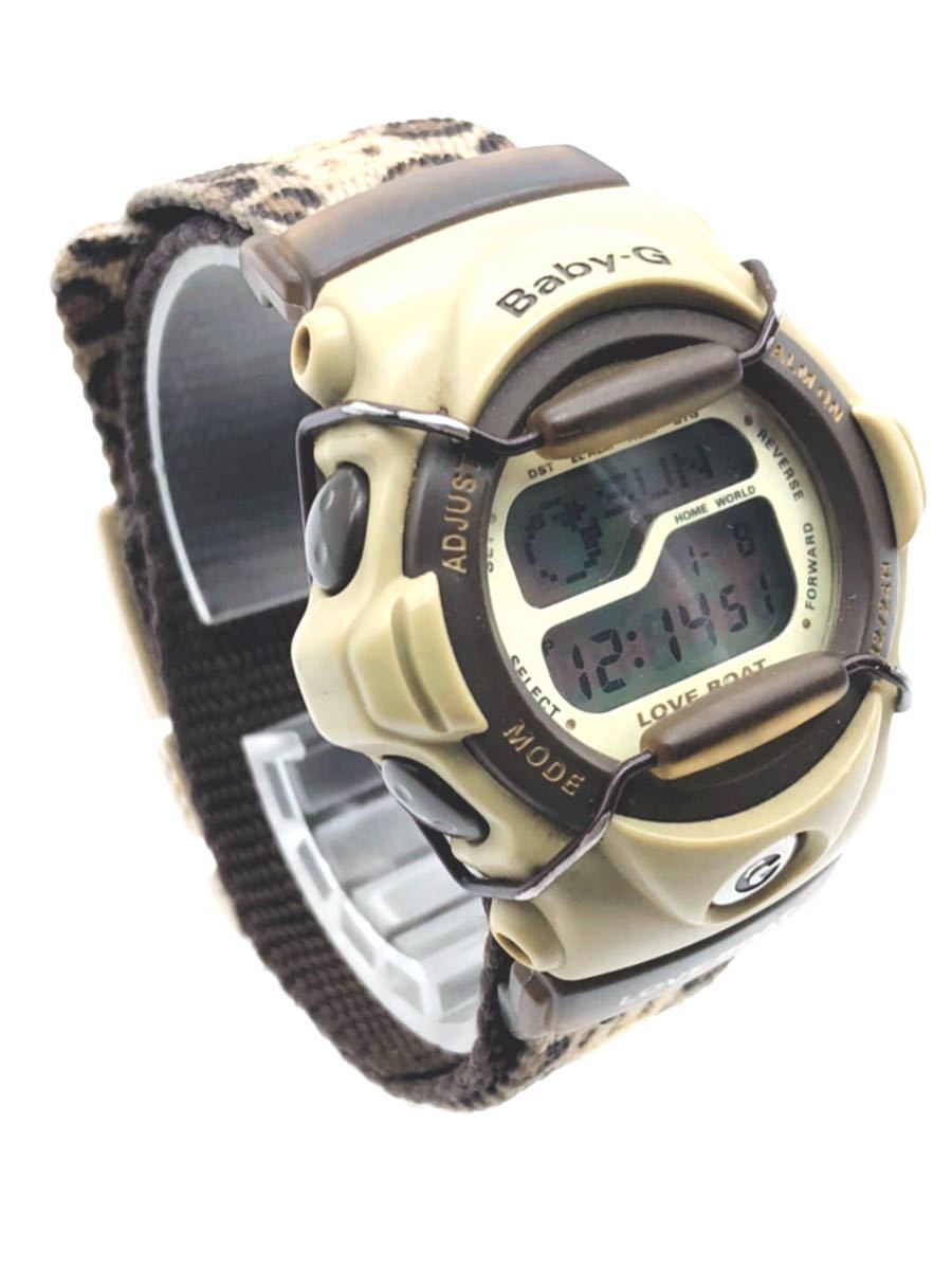 CASIO/カシオ/Baby-G/ベビージー/BG-420LB/アニマル/ヒョウ柄/LOVE 
