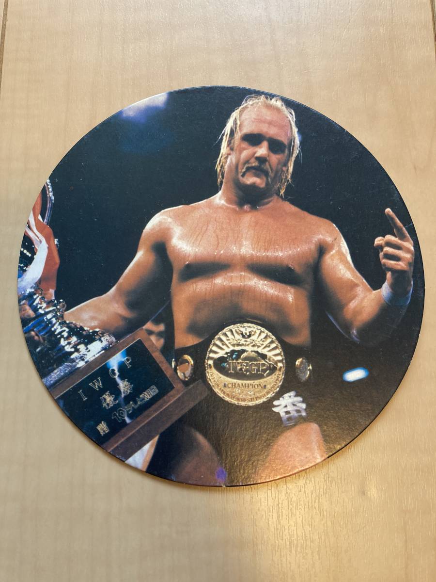 ハルク ホーガン Hulk Hogan プロレス メンコ 直径13cm コスモス 山勝 ハルク ホーガン Hulk Hogan プロレス メンコ 直径13cm コスモス 山勝