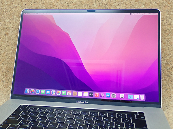 中古 訳あり】液晶不良 MacBook Pro 16インチ Late 2019 [TouchBar搭載