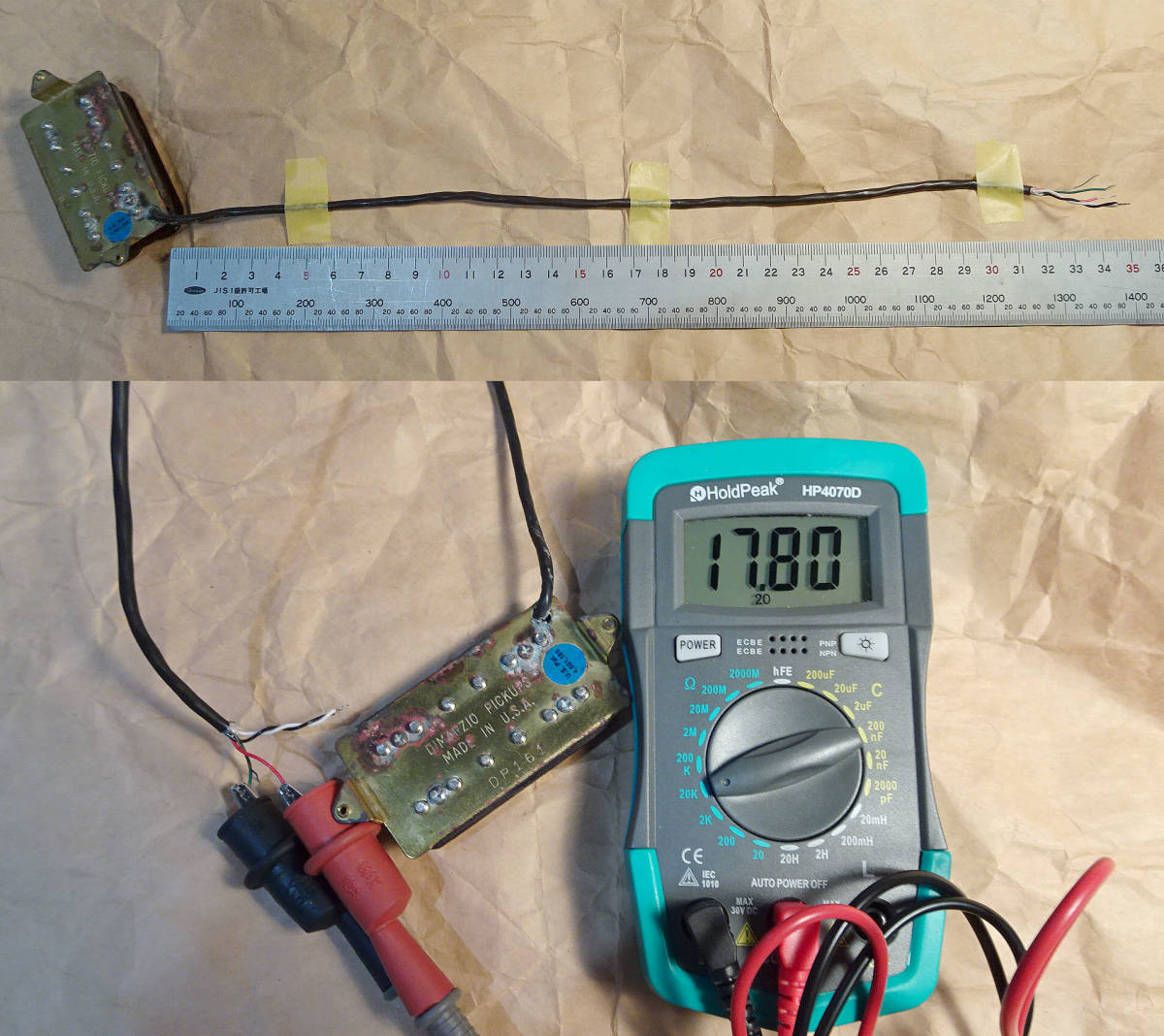 Dimarzio Dp161 Steve S Special ディマジオ John Petrucci ピックアップ 売買されたオークション情報 Yahooの商品情報をアーカイブ公開 オークファン Aucfan Com