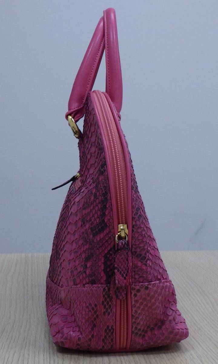 3748【北浦和】超美品 !! フルパイソン リアル パイソン レザー 3748【北浦和】超美品 !! フルパイソン リアル パイソン レザー