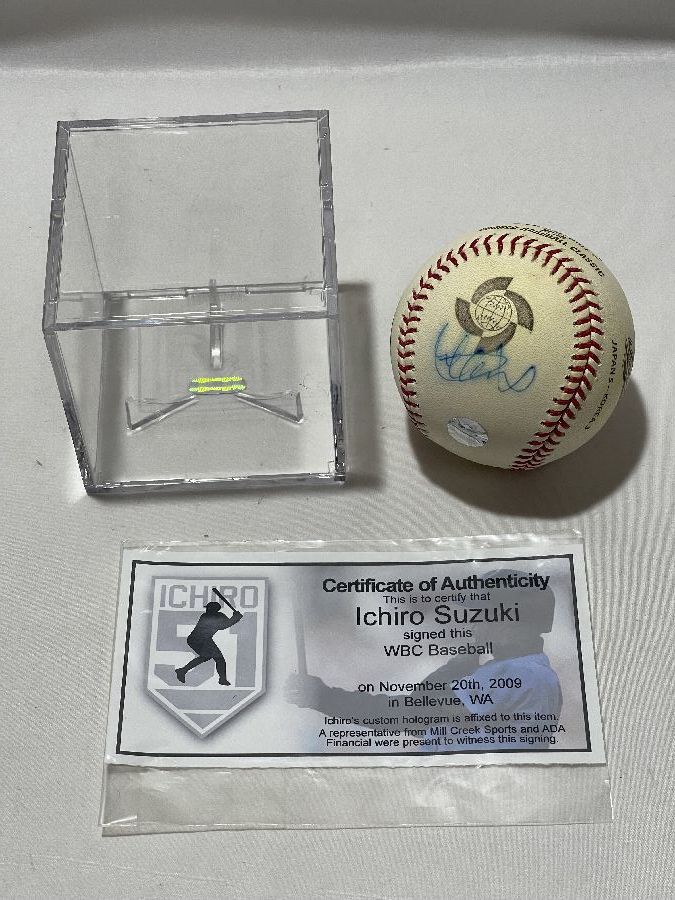 Yahoo!オークション サイン イチロー wbc」の落札相場・落札価格 
