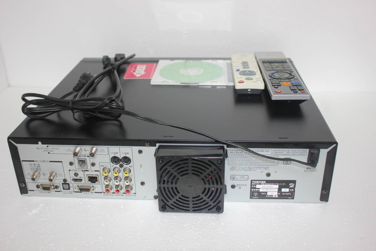 ◇◇【徹底清掃&即決＆送料無料】TOSHIBA 東芝 RD-W301 VHS⇔HDD⇔DVD
