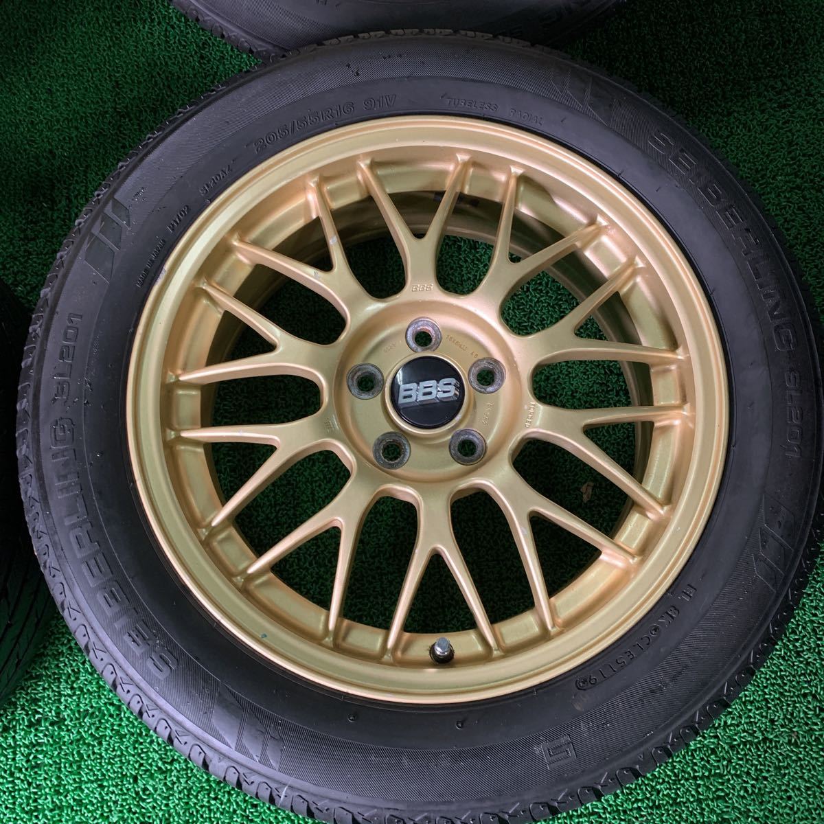 スバル インプレッサ純正BBS FORGED16インチ& 205⁄55R16
