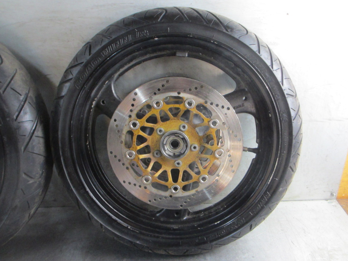 スズキ GSX400 インパルス GK79A-106 純正 ホイールセット フロント 