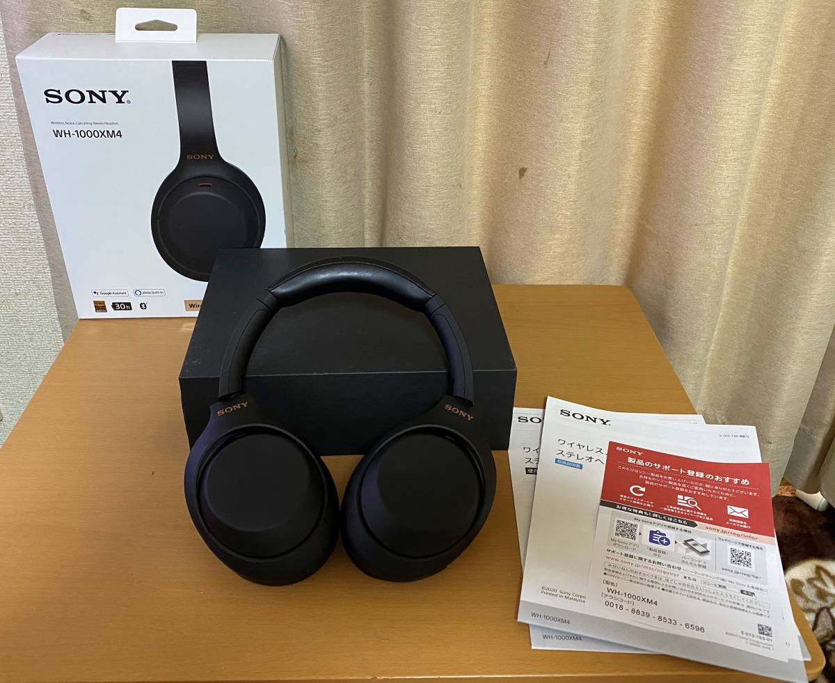 販売初売 SONY ソニー ヘッドホン WH-1000XM4 ブラック ジャンク