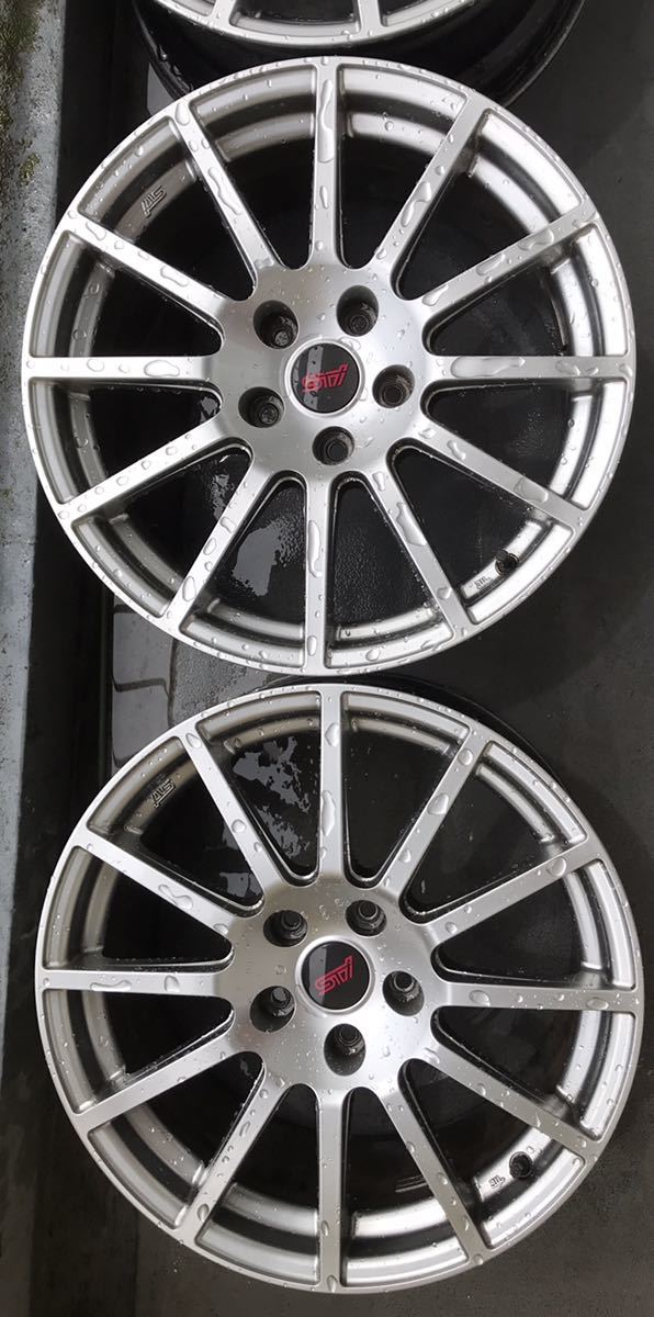 GVB WRX tS ENKEI/STI純正アルミホイール4本セット