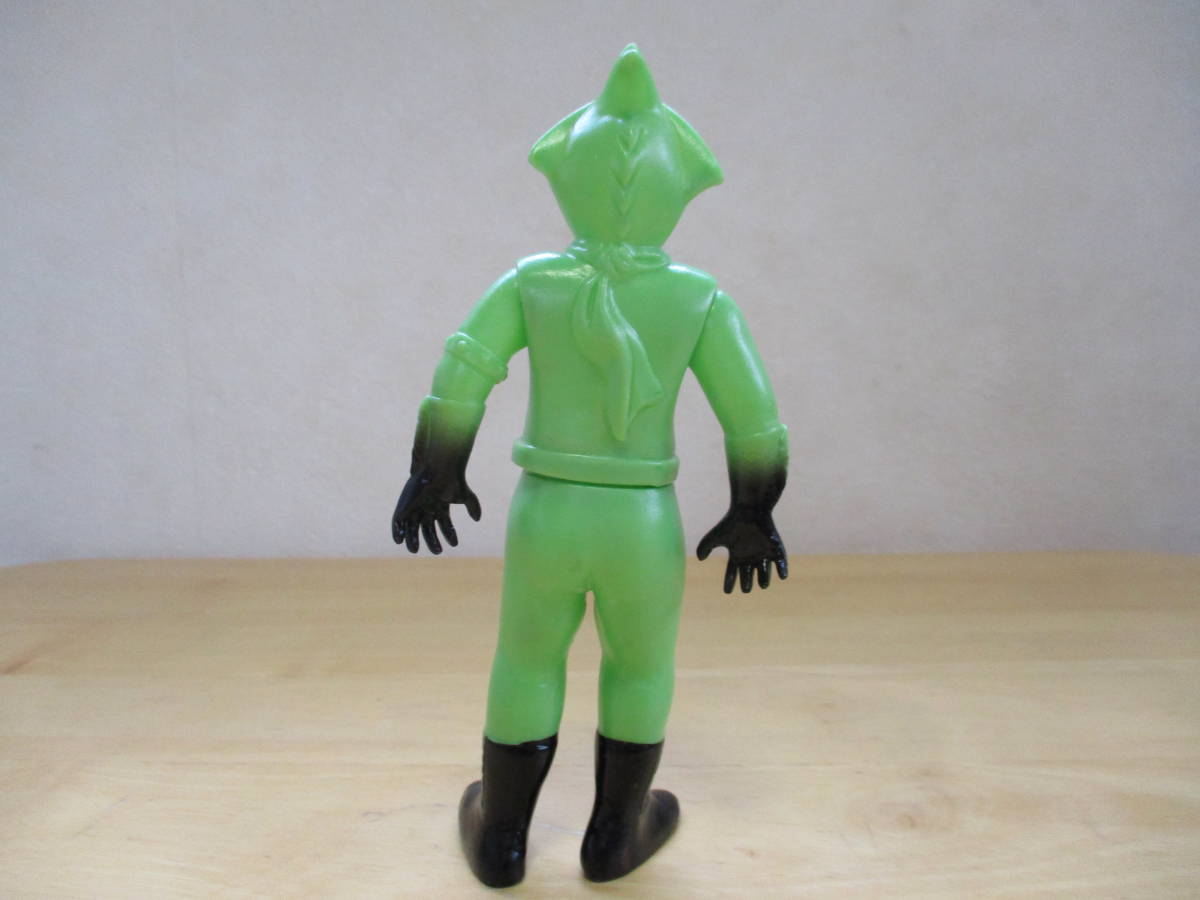 希少☆当時物 パチ 仮面ライダー アマゾン ライダー ソフビ 人形 昭和