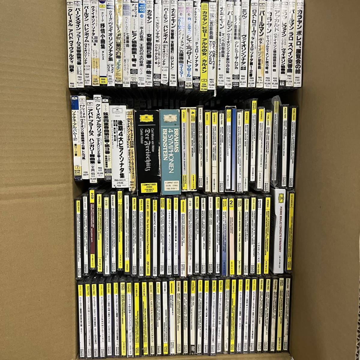 クラシック CD まとめ売り - 大量 約2500枚 10箱 西独盤 逆輸入盤 旧