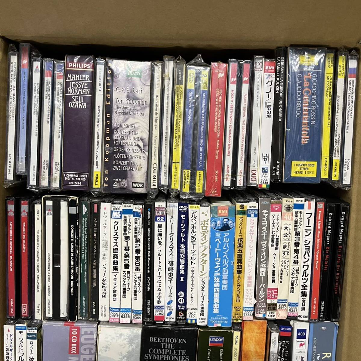 クラシック CD まとめ売り - 大量 約2500枚 10箱 西独盤 逆輸入盤 旧