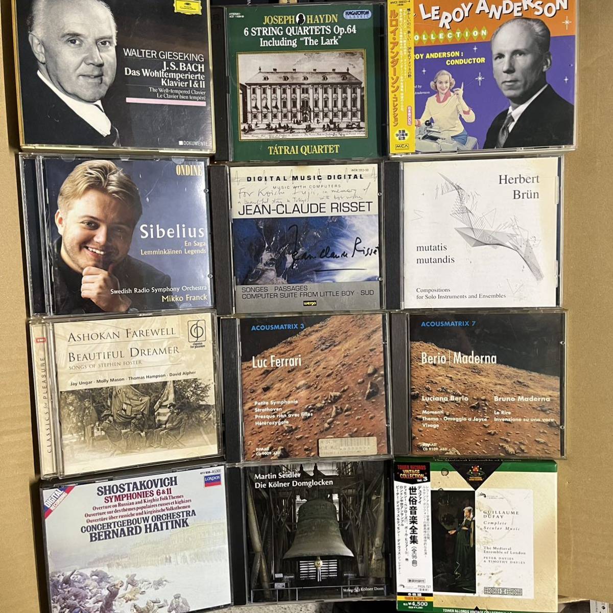 クラシック CD まとめ売り - 大量 約2500枚 10箱 西独盤 逆輸入盤 旧