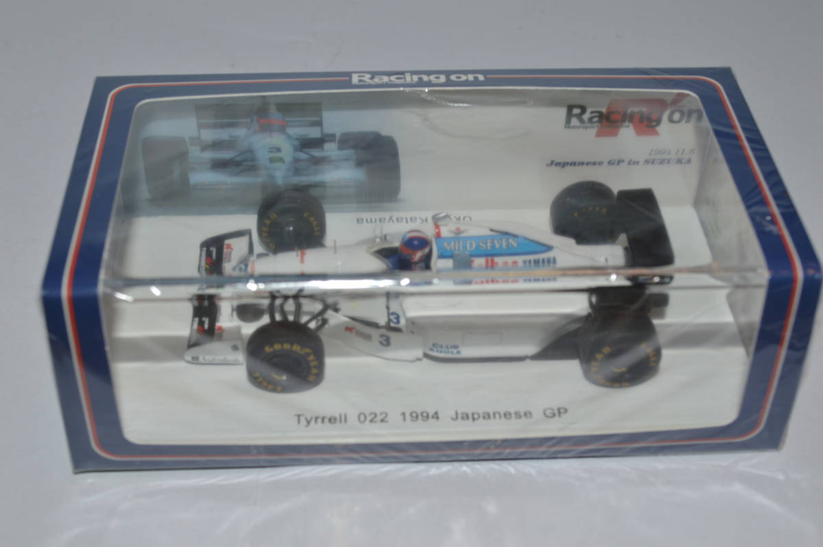 スパーク 1/43 レーシングオン 限定 片山右京 ティレル022 1994