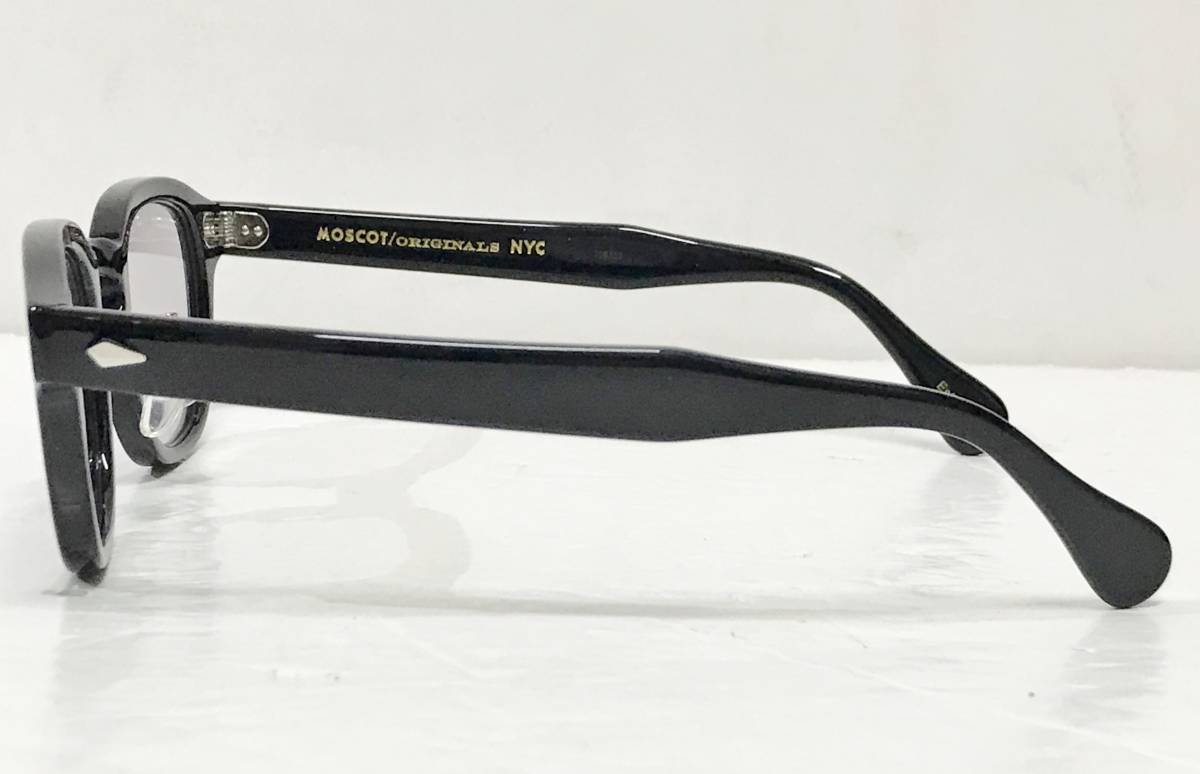 MOSCOT モスコット LEMTOSH レムトッシュ 46□24-145 黒 ウェリントン 