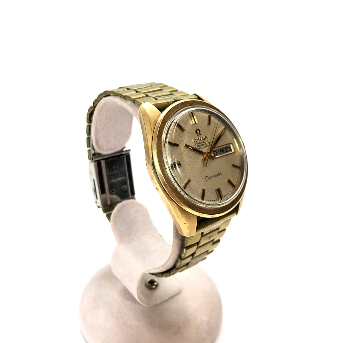 動作品】OMEGA オメガ シーマスター クロノメーター デイデイト 