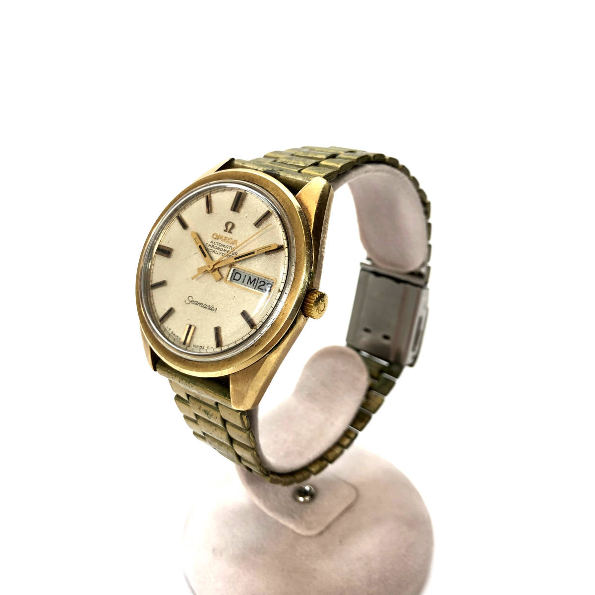 動作品】OMEGA オメガ シーマスター クロノメーター デイデイト 