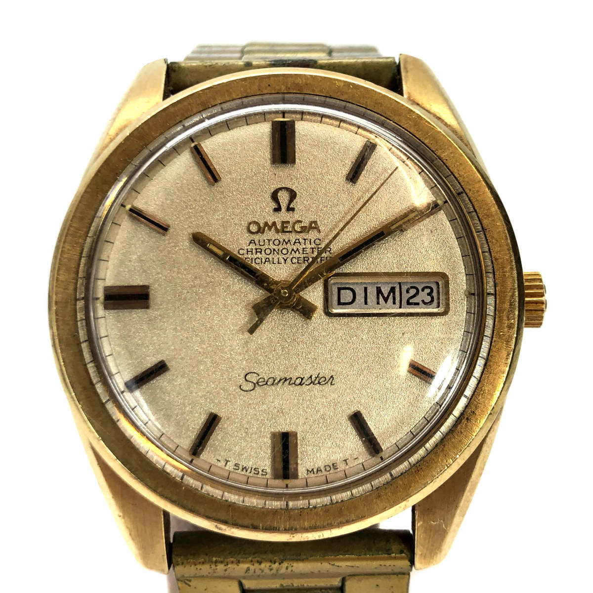 動作品】OMEGA オメガ シーマスター クロノメーター デイデイト 