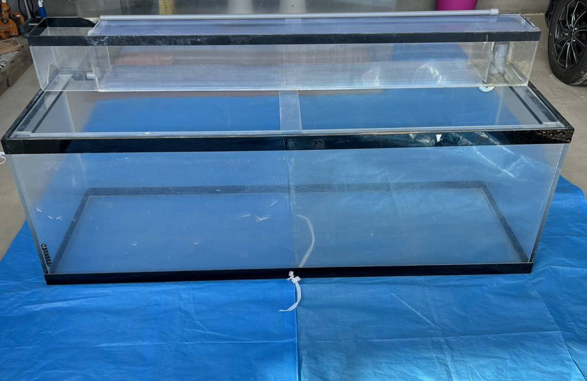 引き取り限定】アクリルオーバーフロー水槽セット1800 水槽 1800セット