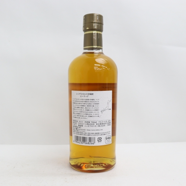 NIKKA（ニッカ）宮城峡 シングルモルト ピーテッド 2021 48％ 700ml