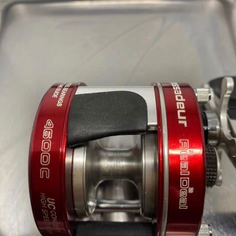 アブabu4600C Real2Deal2レッド(メンテナンス済み) Ambassadeur