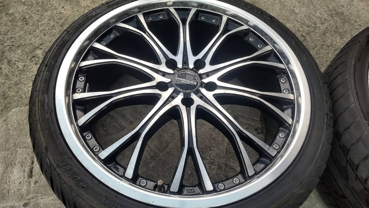ロクサーニ ベルテックス 20インチ 4本セット 245 255/35R20 8J オフ38 