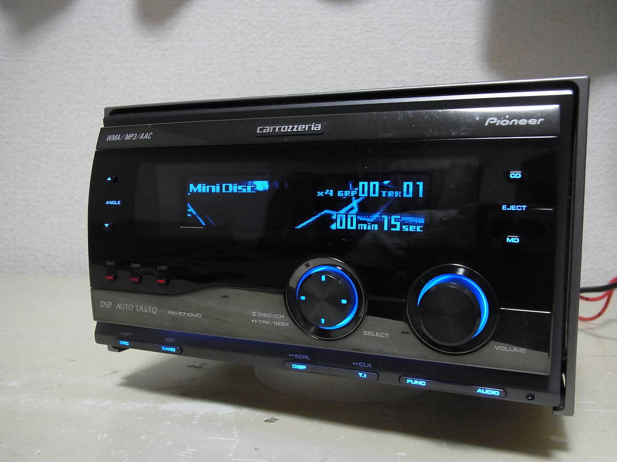 動作確認済み!!カロッツェリア carrozzeria FH-P710MD CD/MD 