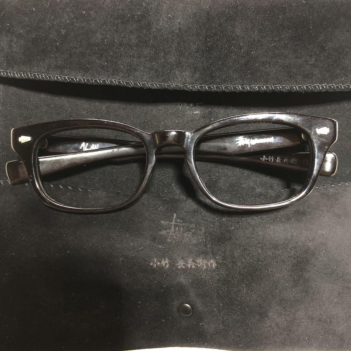 STUSSY 小竹長兵衛作ALAN クリアグレー