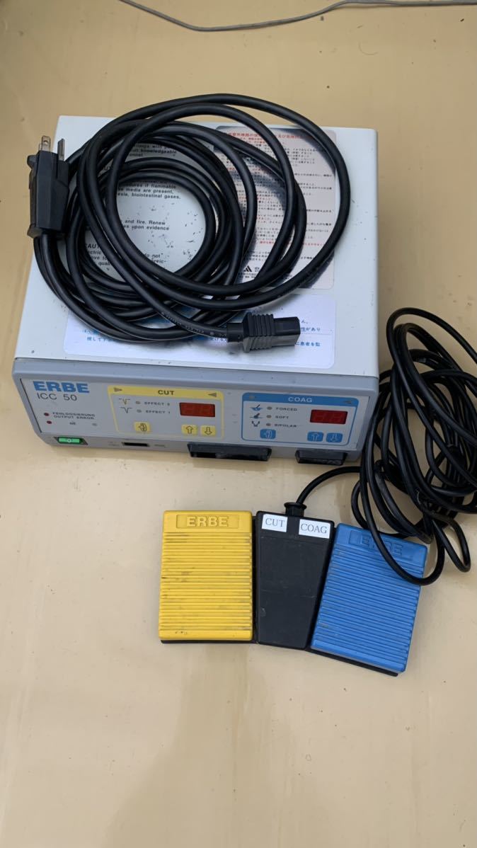 電気メス エルベ ERBE ICC200 動物病院 電気手術装置 ICC50 ERBE 0 6129&frasl;&frasl;ERBE 動物医療機器