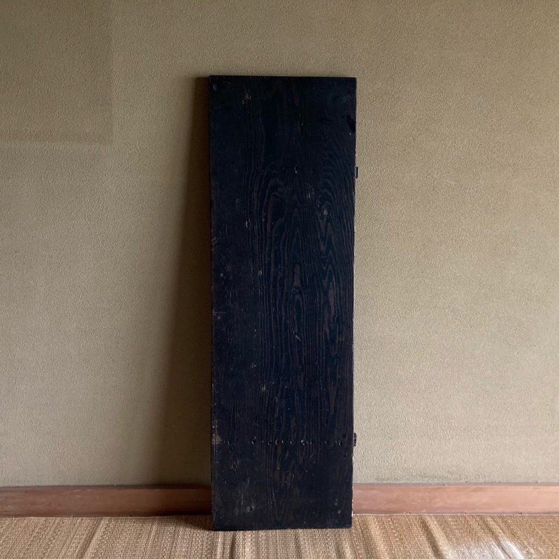 無垢材 敷板 花台 古木花台 古道具 欅 ⁄ HK-a-06240 ケヤキのふるい文