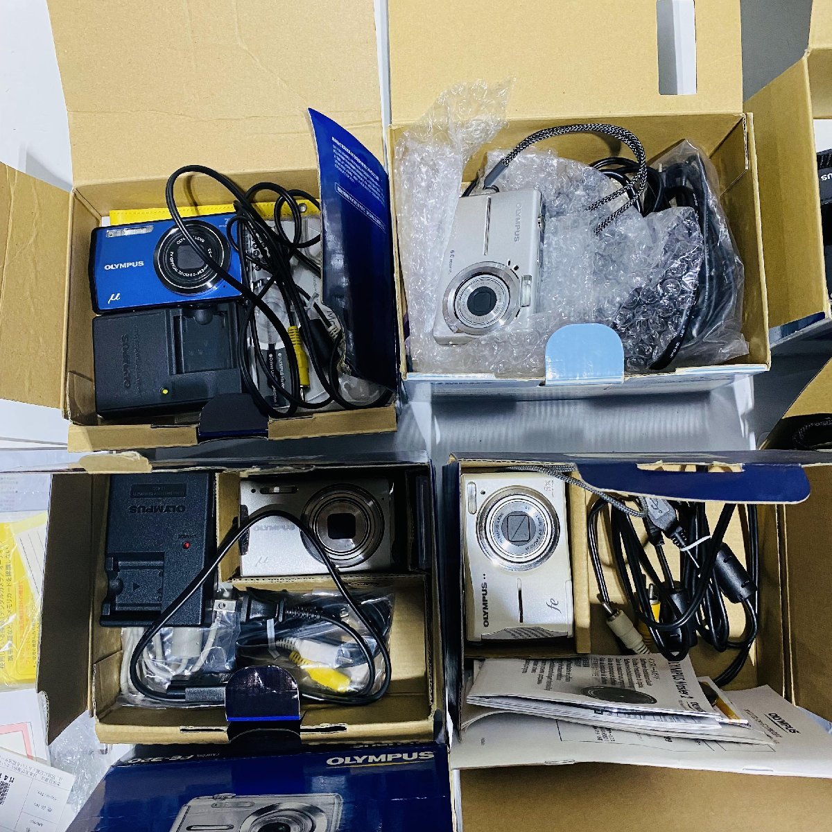 1円スタート デジタルカメラ 20台まとめ オリンパス OLYMPUS FUJIFILM コンデジ コンパクト 動作未確認ジャンク扱 部品取り A098 1円スタート Canon カメラ、光学機器 #080112 demi #080113