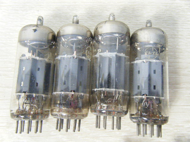 1な2☆National ナショナル製 真空管 12AU7×4 12BH7A×4 全8