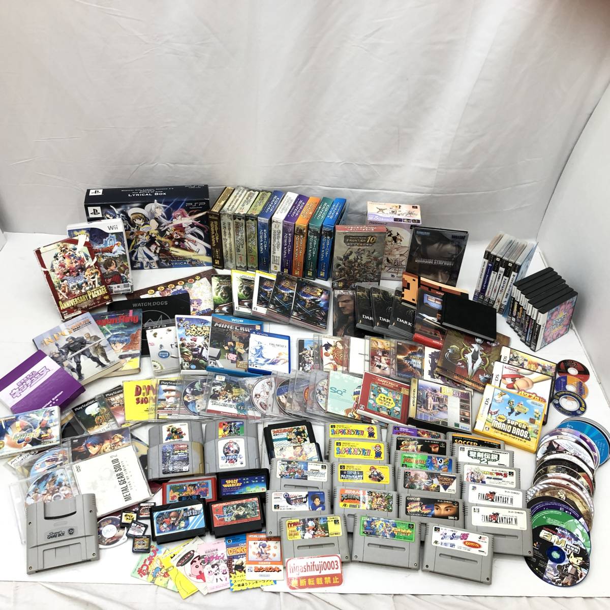 1円～【大量】ゲームソフトジャンクまとめ 64/FC/PS/DS/Wii/PSP/マリオ