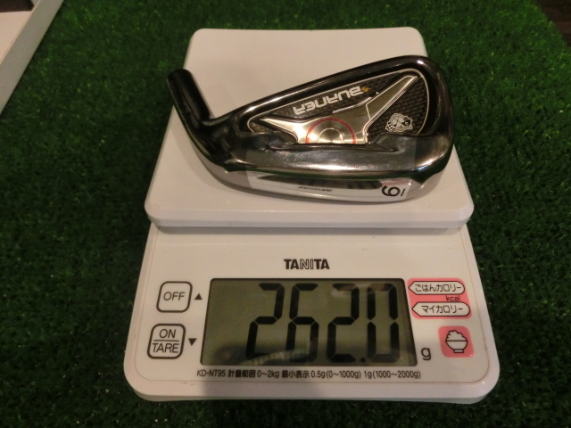 テーラーメイド BURNER TP フォージド アイアンヘッド 5－PWの6個