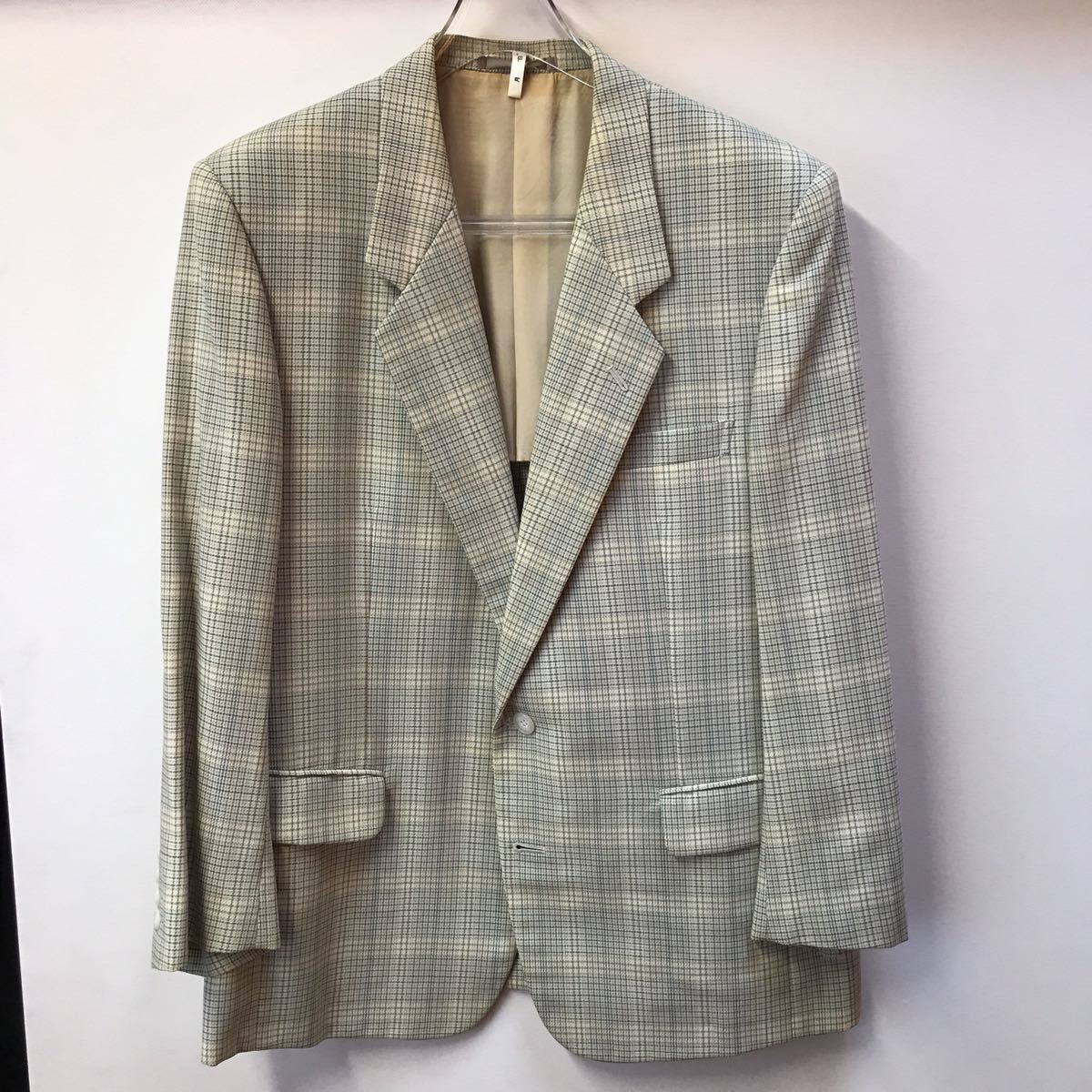 高級ブランドchristian Dior Monsieurシングル テーラードジャケット チェック クリーニング済 クリスチャンディオール Lサイズ 売買されたオークション情報 Yahooの商品情報をアーカイブ公開 オークファン Aucfan Com