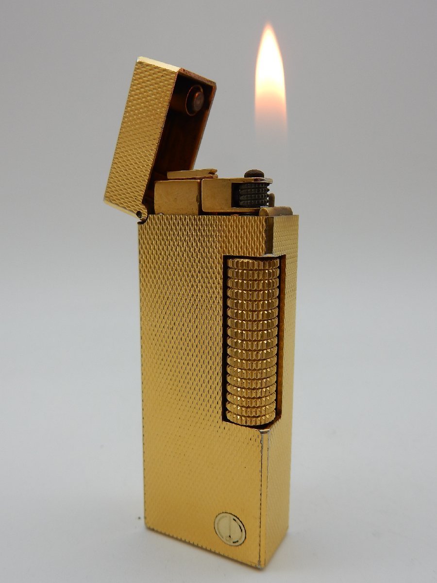 dunhill ダンヒル ローラー ガスライター ゴールド 現状 1 dunhill ダンヒル ローラー ガスライター ゴールド 現状 1