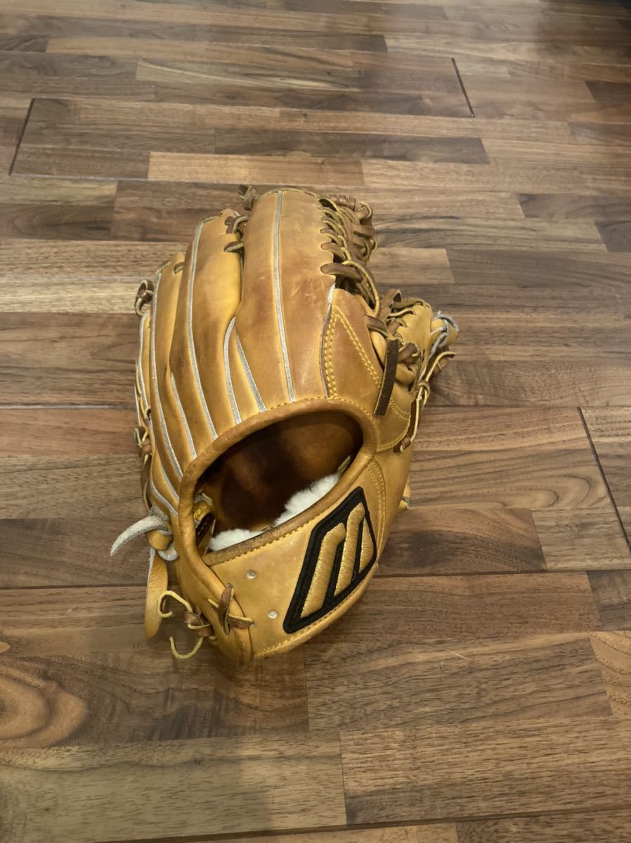 Mizuno ミズノ グローブ ミズノプロ 軟式 外野手用 右投げ 旧ロゴ M 