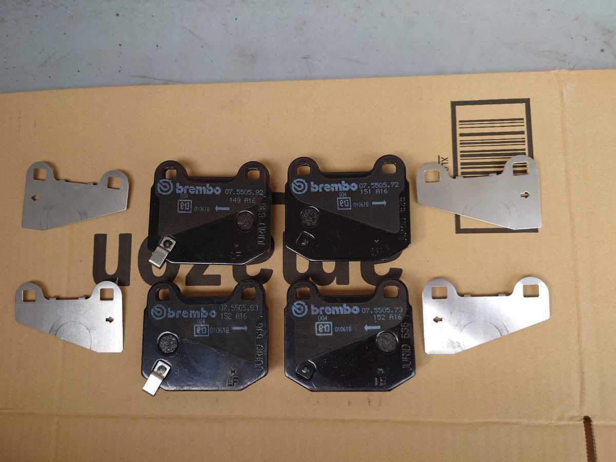 インプレッサＷＲＸＳＴiＧＶＢ用ブレンボ　リヤ　ブレーキパッド_1